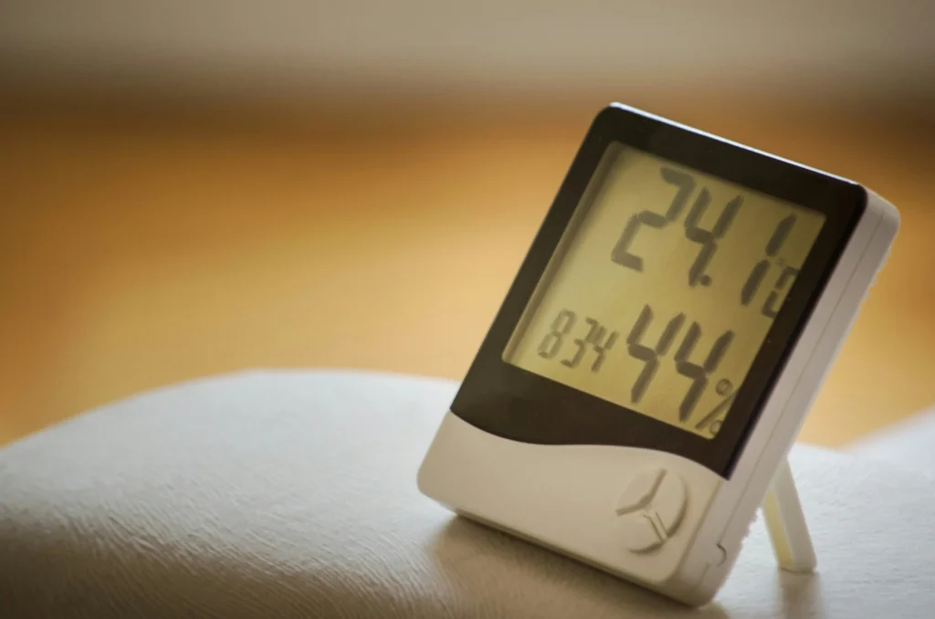 Bild eines Hygrometers